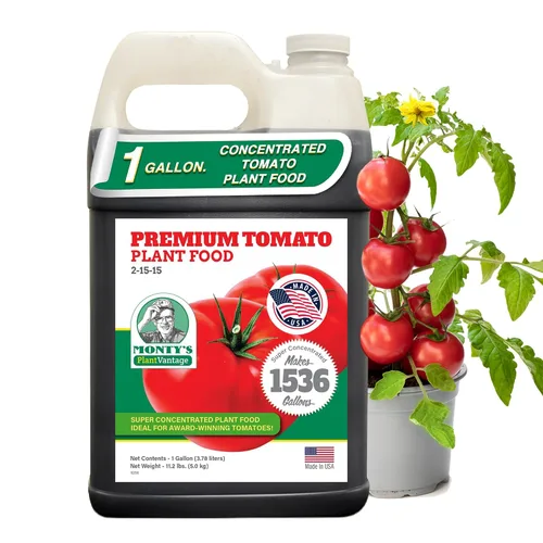Vista 23 de PlantVantage Fertilizante líquido para plantas de crecimiento prémium - Fertilizante NPK (8-16-8) con zinc y hierro, alimento líquido para plantas
