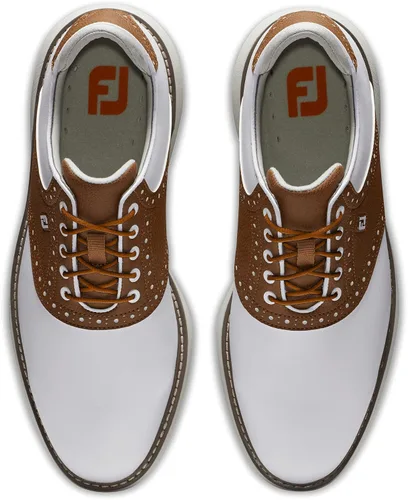 Vista 7 de FootJoy Mens Traditions Previous Season Style Golf Shoe