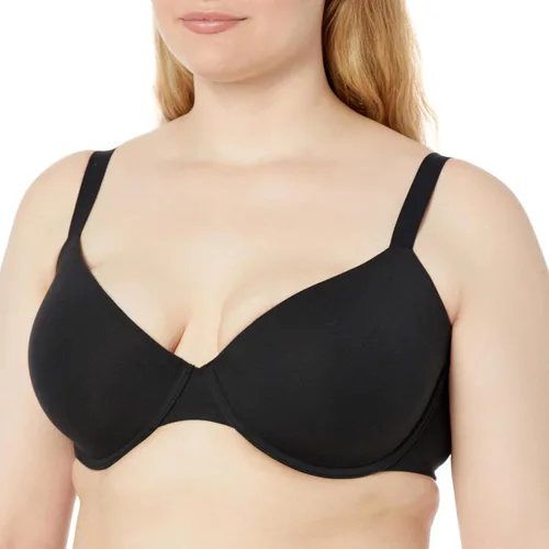 Vista 5 de Tienda Essentials Sujetador de algodón Demi Cup para mujer, paquete de 2