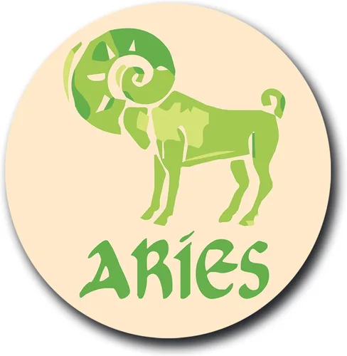 Vista 18 de Magnet Me Up Calcomanía magnética para nevera con signo del zodiaco Acuario, redondo de 5 pulgadas, colección fresca, perfecta para refrigerador
