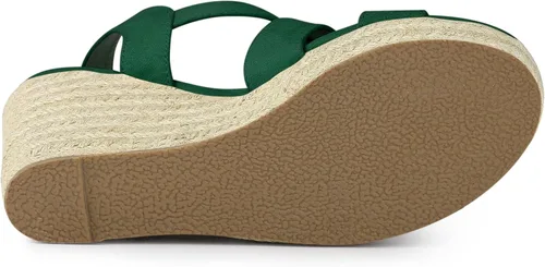 Vista 5 de Allegra K Alpargatas con plataforma para mujer