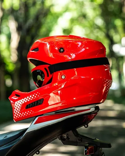 Vista 7 de ILM Cascos de Motocicleta Todoterreno para Jóvenes Niños Casco ATV Motocross BMX Fuera de Carretera con Gafas Guantes Máscara DOT Modelo MT601Y