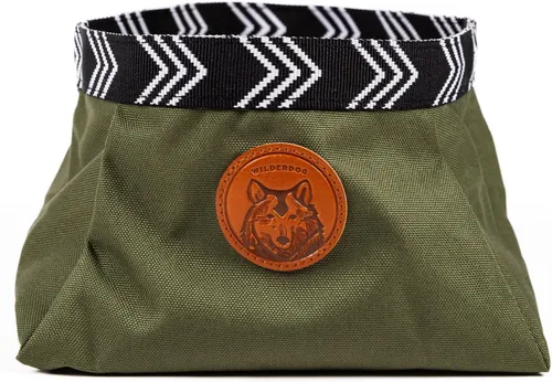 Vista 9 de Wilderdog Tazón para mochileros - Capacidad para alimentos y agua hasta 64oz - Negro