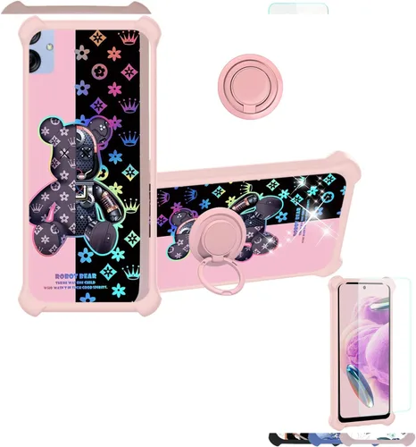 Vista 90 de jioeuinly Funda para Tecno Spark Go 2025 Compatible con Tecno Spark Go 1 / GO 1S / Pop 9 4G Funda de Teléfono Cubierta