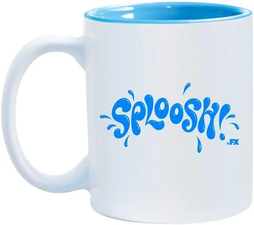 Vista 2 de FX Archer Sploosh - Taza de dos tonos azul claro