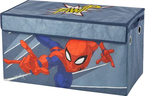 Vista 14 de Idea Nuova Batman - Baúl plegable de almacenamiento de juguetes para niños, duradero con tapa suave, 28.5 x 14.5 x 16 pulgadas