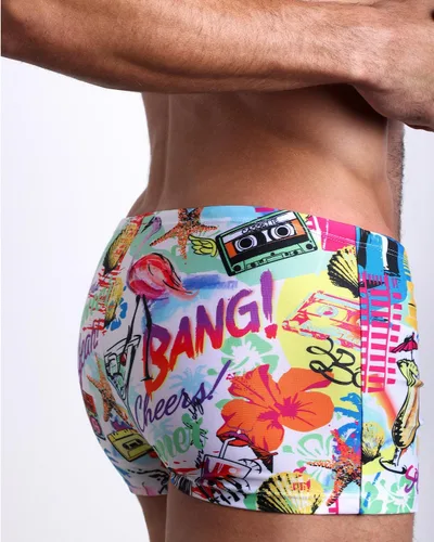 Vista 50 de Bang Men's Swimwear - Swim Trunk - Square Cut Bathing Suit for Men