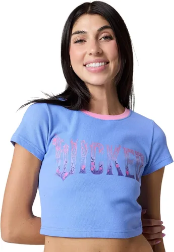Vista 4 de Samii Ryan Camiseta de bebé con logotipo de Glinda Wicked para mujer