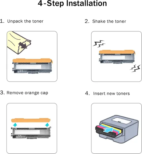 Vista 5 de Limeink Cartuchos de tóner compatibles de repuesto para Samsung K404S 404 404s Negro Toner para Samsung CLT K404S C430W Xpress c480fw Cartuchos