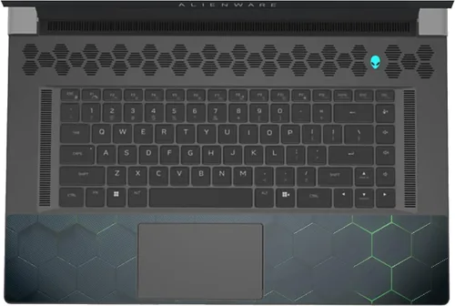 Vista 3 de MightySkins Skin compatible con Alienware X17 R2 (2022) Kit de envoltura completa - Acid Hex Funda protectora de vinilo duradera y única Fácil