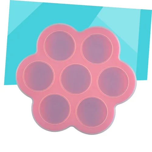 Vista 6 de Recipiente de silicona para alimentos sólidos complementarios de grado alimenticio, capacidad de silicona flexible y caja de conservación con tapa