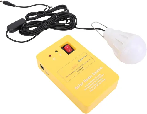 Vista 7 de Marhynchus Kit de generador solar portátil con luces LED
