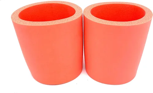 Vista 27 de Pen Kit Mall - Enfriador de latas de espuma gruesa en blanco de la vieja escuela, no plegable (varios colores, paquete de 6 - C, 6)