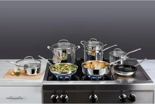 Vista 3 de Cuisinart - Juego de utensilios de cocina Chef's Classic de acero inoxidable, 13 piezas, 77-13