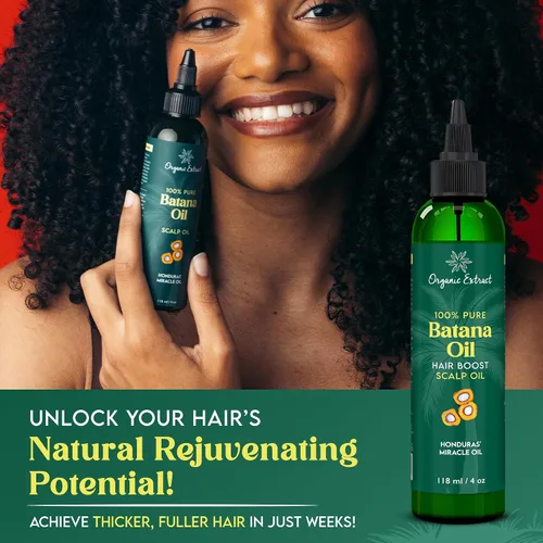 Vista 3 de Aceite de batana para el crecimiento del cabello, 4 onzas líquidas, aceite para el cabello de Honduras, ayuda a nutrir profundamente el cuero