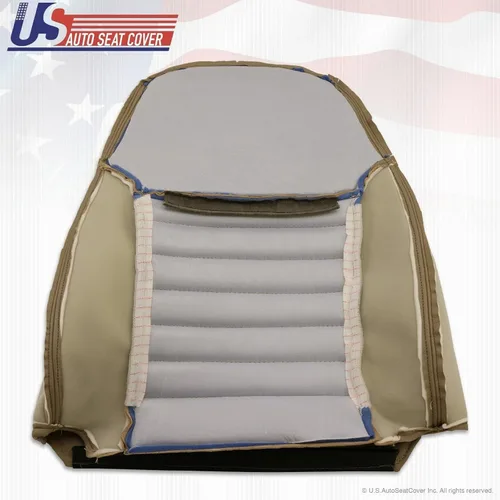 Vista 2 de 1999 2000 2001 2002 2003 2004 para Ford para Mustang GT Driver Top Back Cubierta de cuero marrón
