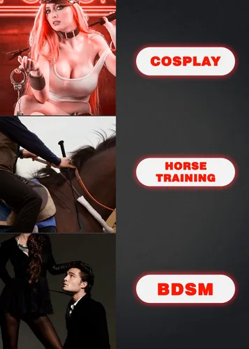 Vista 5 de Sex Whip for Spanking BDSM Flogger 20" Red, Sexy Riding Crop for Adults Bedroom - Sex Toys for Men, Women, Couples