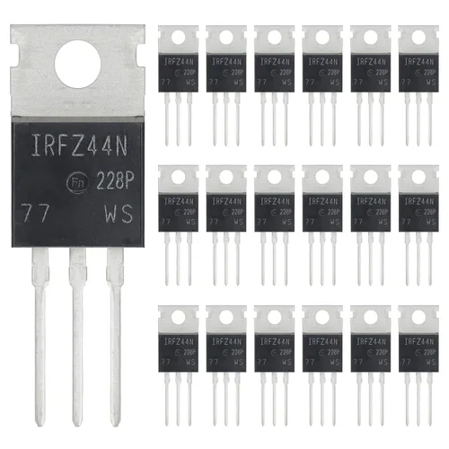 Vista 70 de 2N2222 2N2222A Transistores amplificadores NPN de silicio TO-92 60V 800mA (Paquete de 200 piezas)