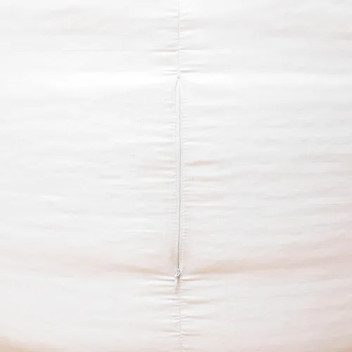 Vista 6 de Puf de repuesto para puf, para puf, silla, sofá perezoso, forro interior con cremallera, sin relleno, fácil limpieza, forro interior de puf blanco