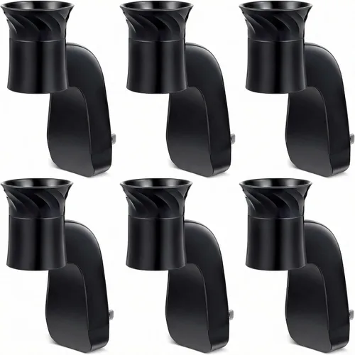 Vista 10 de Paquete de 1 enchufe de fragancia de pared compatible con repuestos de Bath & Body Works, color negro Compatible con repuestos WallFlower de Bath