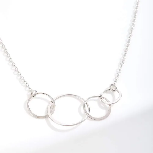Vista 2 de Dear Ava Necklace Gift For Women and Girls - Adjustable Modern Jewelry Pendant Love Gifting Idea for Her with Heartfelt Card - Long Distance Gifts