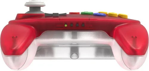 Vista 3 de Retro-Bit Tribute 64 - Controlador inalámbrico de 24 GHz para Nintendo 64 N64 Switch PC MacOS RetroPie Raspberry Pi y otros dispositivos USB rojo