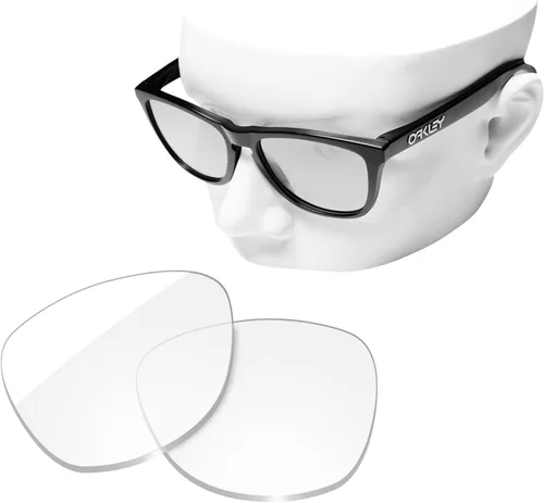 Vista 2 de OOWLIT Lentes de repuesto compatibles con gafas de sol Oakley Frogskins