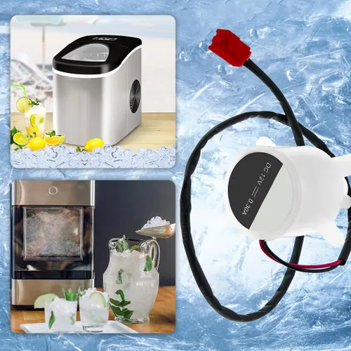Vista 6 de HZB-12A/25BF ZLWB-12 Máquina de hielo Bomba de agua para máquina de hielo en bala pequeña para el hogar HZB-25BF/ HZB-13F/ HZB-20FA