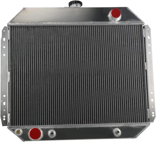 Vista 8 de DPI433 Radiador de aluminio para Ford F-Series F100 F150 F250 F350 Bronco Camioneta Pickup V8 Motor 3 filas Radiadores 67 68 69 70 71 72 73 74 75 76