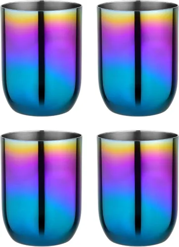 Vista 9 de Ahimsa - Taza de acero inoxidable para niños, diseñada por pediatras, tazas para niños pequeños con pulido premium para el entrenamiento con taza