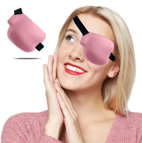 Vista 19 de Parche para ojos 3D, parches médicos para adultos y niños, parches para ojos perezosos para ambliopía 3D para ojo izquierdo