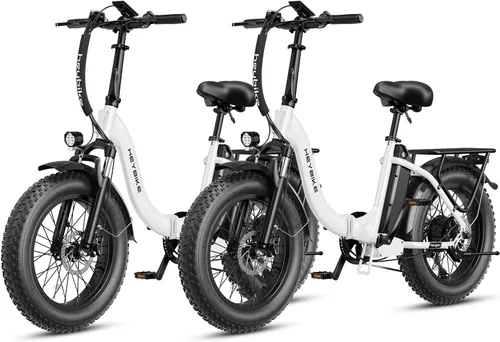 Vista 20 de Heybike Ranger 2.0 Folding Electric Bike for Adults, 1400W Peak Motor Ebike