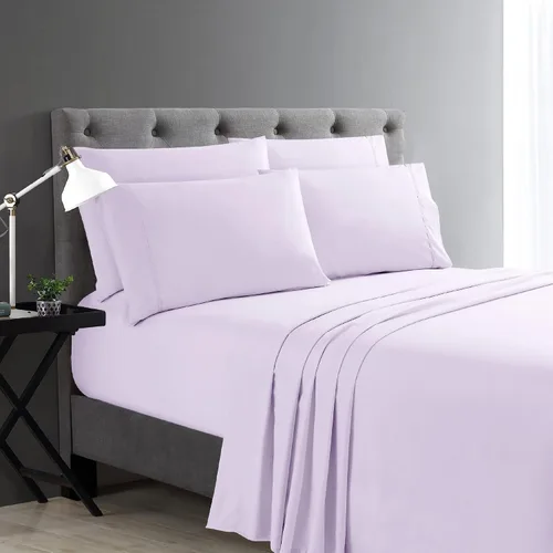 Vista 9 de Juego de sábanas Cathay Home Micro Caress lujoso, 90 g/m², 3 piezas, tamaño Twin, con 1 funda de almohada adicional, color Aqua