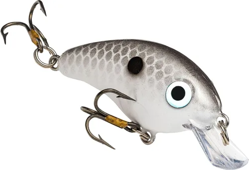 Vista 9 de Strike King Señuelo de pesca Bitsy Pond Minnow Crankbait, 3/32 oz, irresistible para los peces Chartreuse con espalda negra