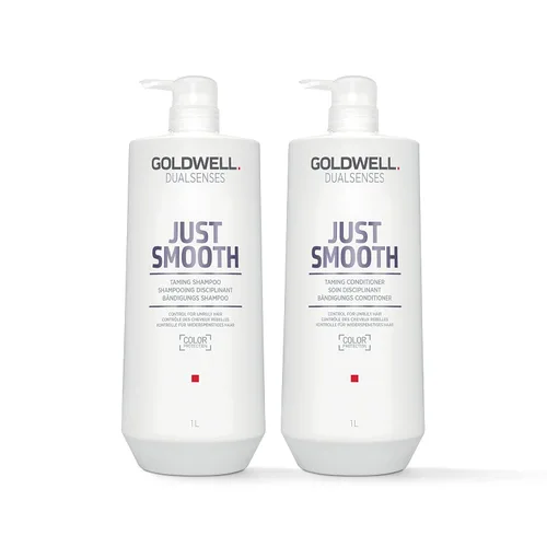 Vista 4 de Goldwell Dualsenses Just Smooth - Champú antiencrespamiento y control de humedad