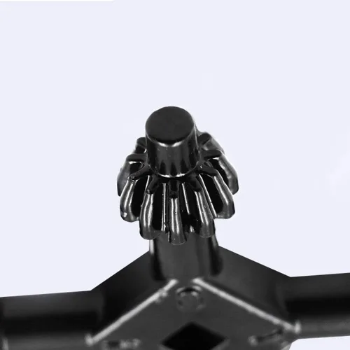 Vista 5 de Yakamoz Juego de 2 llaves universales de 4 vías, llave de portabrocas 4 en 1