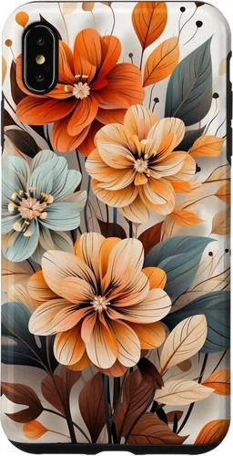 Vista 11 de Cute Fall Flower Sublimation Clipart Autumn Leaves Case for iPhone 17