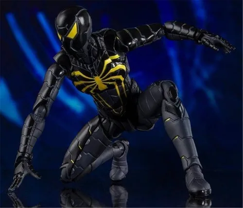 Vista 2 de TAMASHII NATIONS Bandai S.H. Figuarts Marvel's Spiderman Spider-Man Anti-OCK Traje SHF Fiure