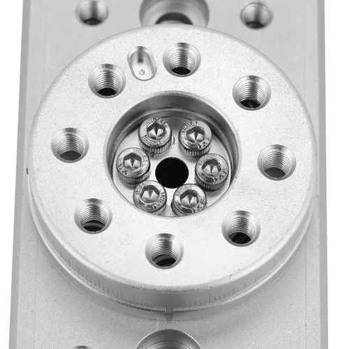Vista 9 de Cilindro neumático MSQB-10A, cilindro neumático de rotación, aleación de aluminio 180 Deree C tipo cilindro aulic para la industria textil