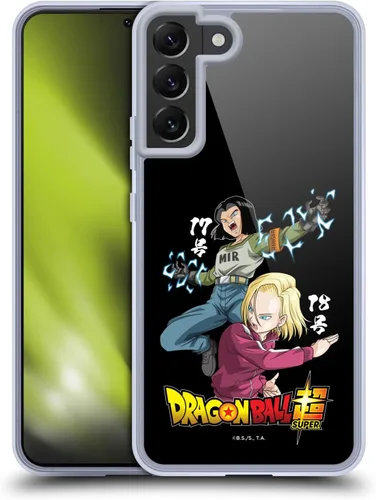 Vista 322 de Head Case Designs Funda de gel con licencia oficial de Dragon Ball Super Group Future Trunks Arc Characters [protección de grado militar] compatible