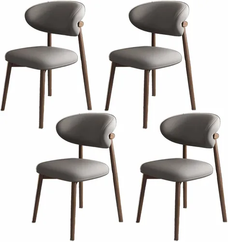 Vista 18 de Solid Wood Dining Chairs Kitchen Chairs Set of 2 Mid Century Modern Dining Chairss with Wooden Frame and Upholstered, Armless, Cafe Casual Chairss