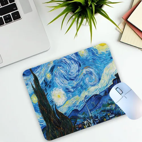 Vista 18 de 1 unids Monte Fuji con flores de cerezo antideslizante alfombrilla de ratón de goma para juegos, oficina, trabajo, deportes electrónicos, teclado