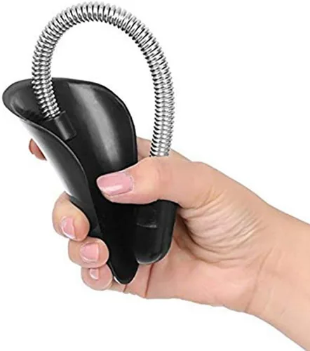 Vista 5 de FONHERILI WAJJ - 2 pares prácticos de longitud ajustable para zapatos de mujer, soporte moldeador (primavera negro)