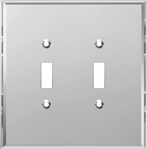Vista 10 de LIDER - Placa de pared reflectante para interruptor de palanca, de gran tamaño, 1 banda, acrílico Dorado