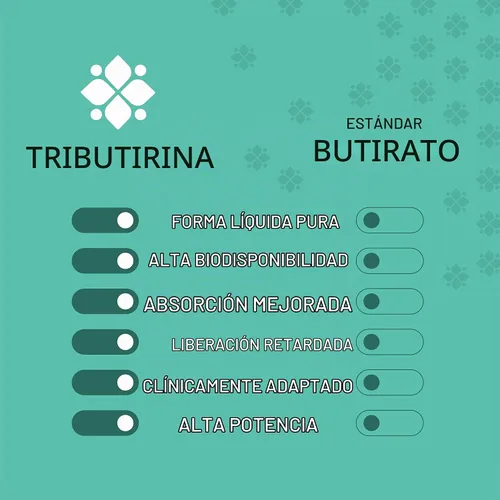 Vista 5 de Healus Suplemento posbiótico a base de tributirina biótica completo. Absorción avanzada patentada. Butirato para la salud intestinal.
