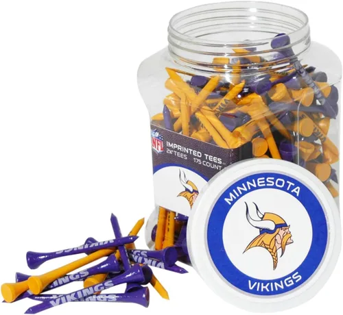 Vista 8 de Team Golf NFL Buffalo Bills Jar Of 175 Golf Tees 2-3/4" Golf Tees, 175 Pack, Regulation Size, Multi Team