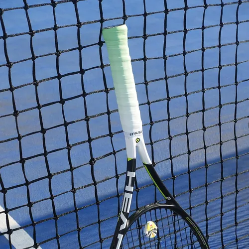 Vista 4 de Tacky - Cinta de agarre para raqueta de tenis, paquete de 6 agarres de tenis, cinta absorbente y mejorada para raqueta de tenis (color degradado)