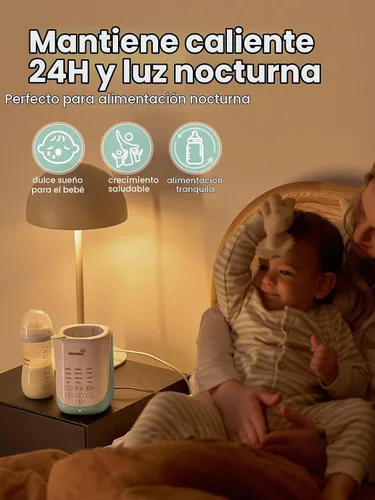 Vista 4 de Grownsy Auto-Lift Nutri - Calentador de biberones para leche materna