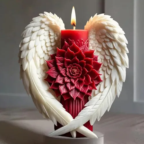 Vista 7 de Molde de silicona Nighthawk - Moldes de fundición de resina de silicona para velas y resina y jabón