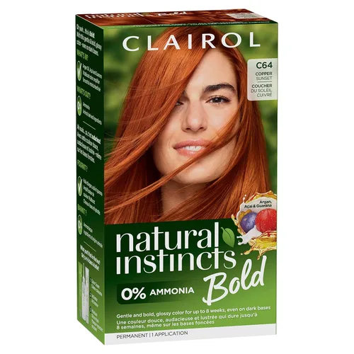 Vista 14 de Clairol Natural Instincts - Tinte permanente audaz para el cabello, color negro azulado colibrí BL28, paquete de 1 unidad